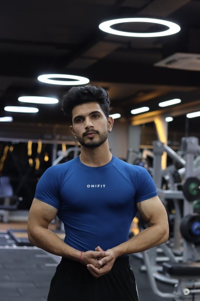 Onifit Compression Combo — Blue (Half &amp; Full Sleeve) - Onifit