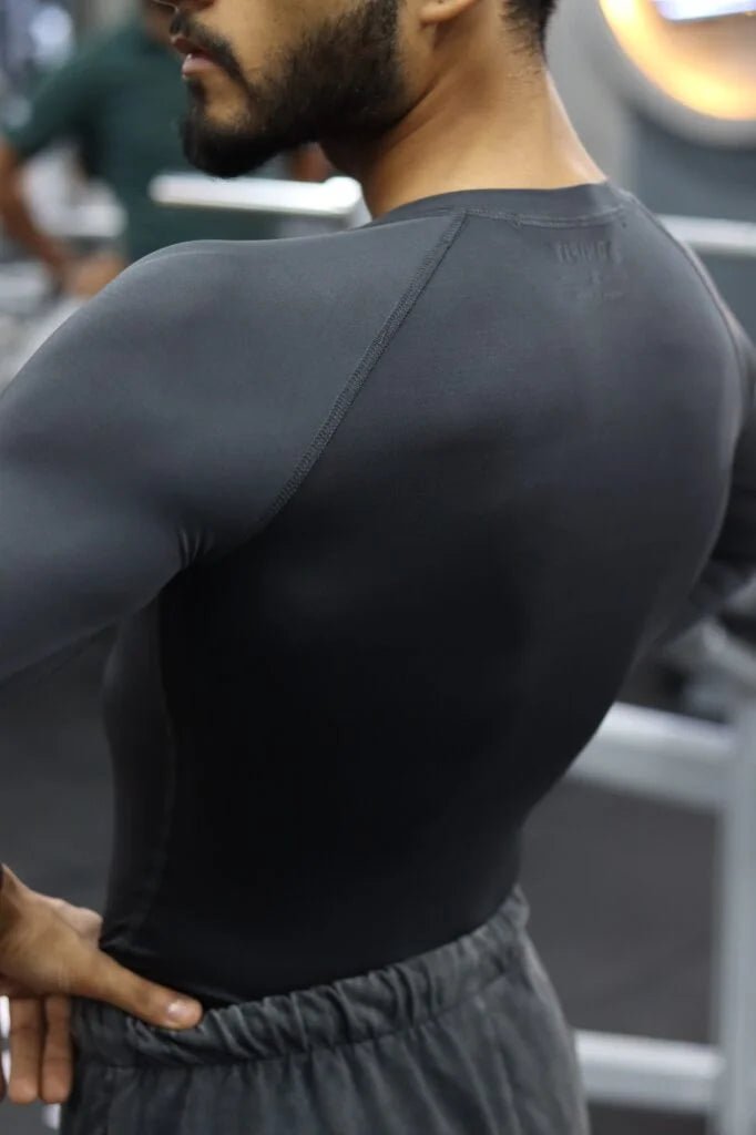 Onifit Compression Combo — Grey (Half &amp; Full Sleeve) - Onifit